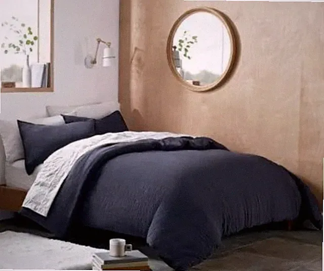 UGG Devon 3-Piece Full/Queen Duvet Cover Set in Navy