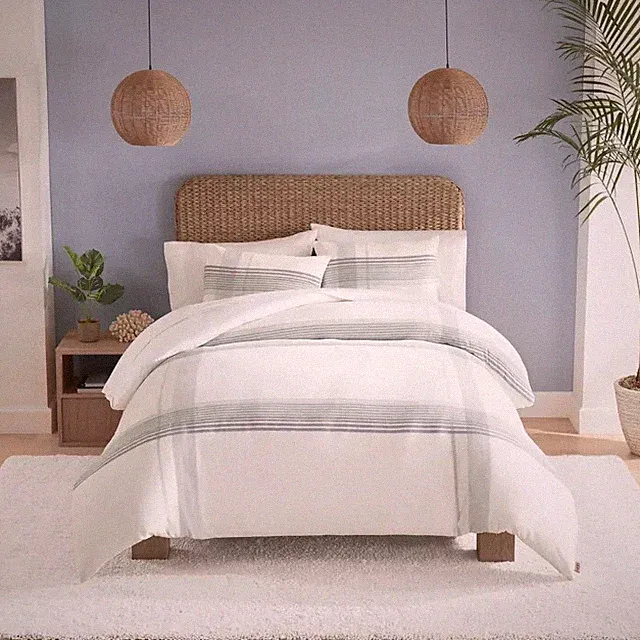 UGG Granada 3-Piece King Duvet Cover Set in Sidewalk