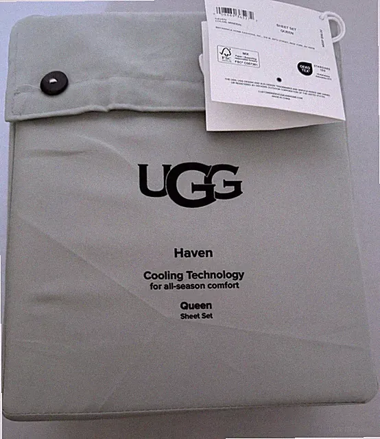 UGG HAVEN Queen Sheet Set 4PC COOLING TECHNOLOGY ALL-SEASON COMFORT MINERAL NWT