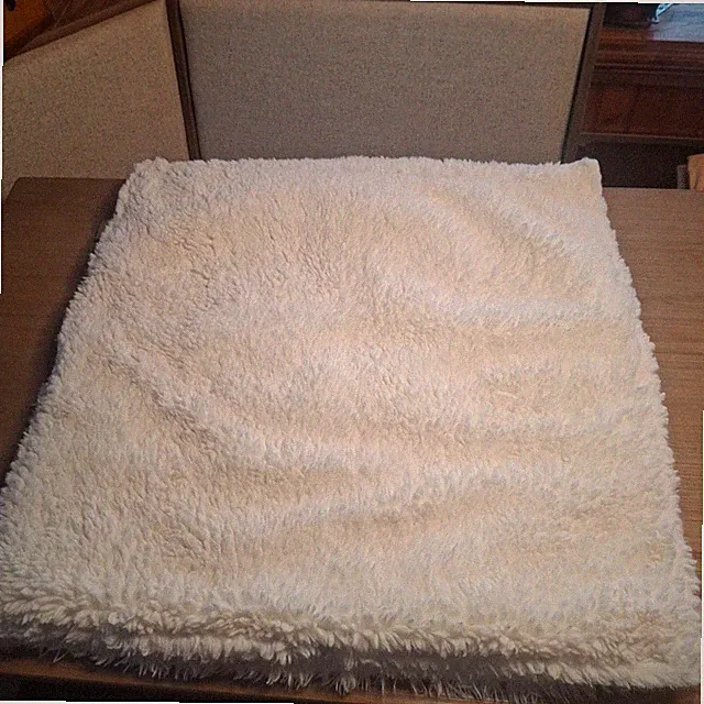 UGG Set of 2 Ivory Faux Fur Pillowcases – Ultra Soft Plush Covers Cozy